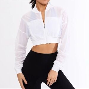 Buffbunny exposed mesh jacket